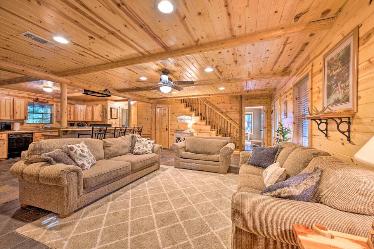 Broken Bow Retreat On 2 Acres With Hot Tub And Deck! Villa Exterior photo